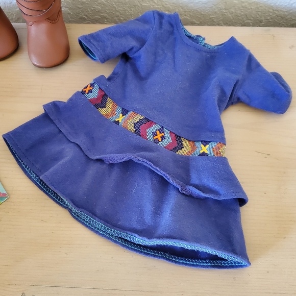 American Girl Doll 2013 2014 Blonde Hair Gray Eyes Doll & Clothes Bundle - Picture 5 of 5